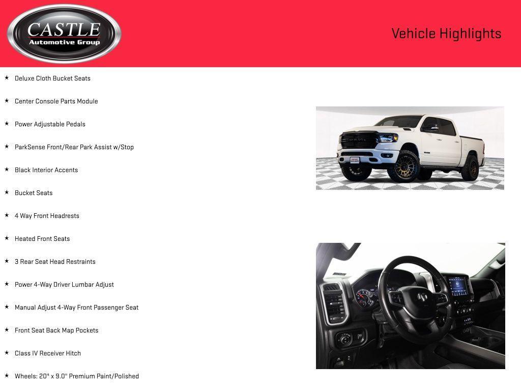 used 2021 Ram 1500 car, priced at $30,577
