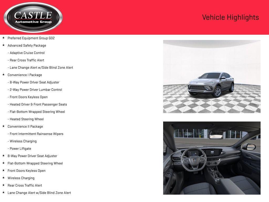 new 2026 Buick Envista car, priced at $27,782