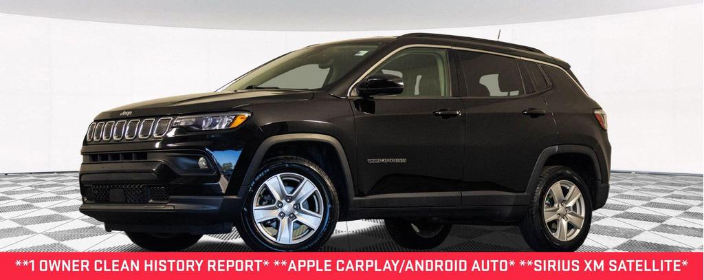 used 2022 Jeep Compass car, priced at $18,977