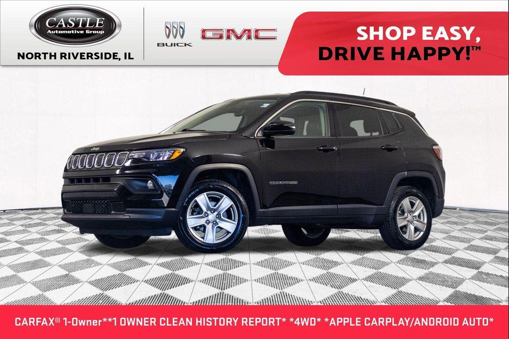 used 2022 Jeep Compass car, priced at $18,277