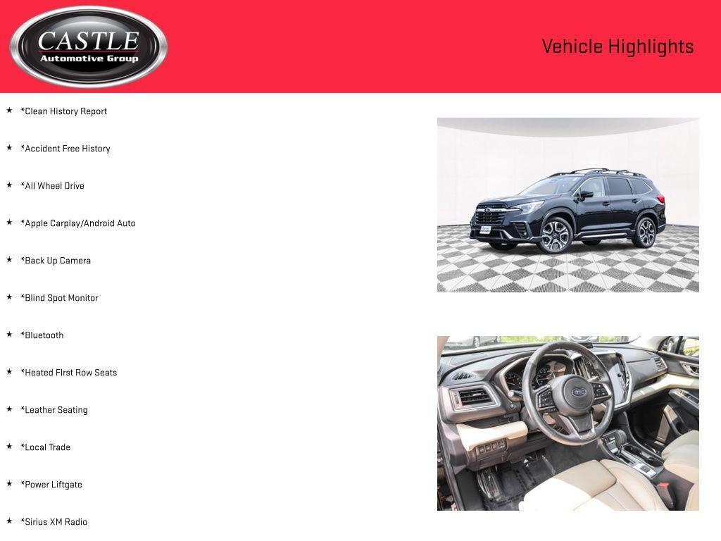 used 2023 Subaru Ascent car, priced at $31,677