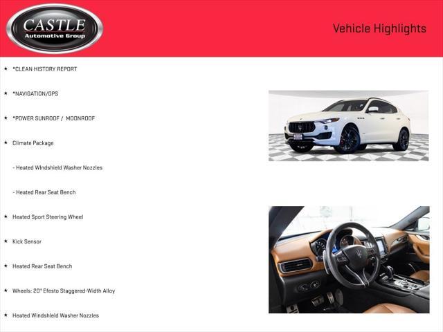 used 2018 Maserati Levante car, priced at $25,477