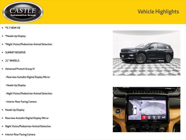 used 2022 Jeep Grand Cherokee L car, priced at $47,977