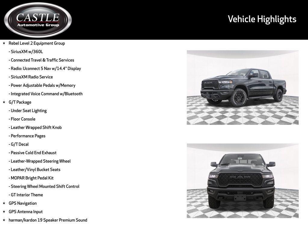 new 2026 Ram 1500 car, priced at $63,817