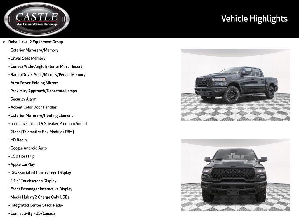 new 2026 Ram 1500 car, priced at $63,817