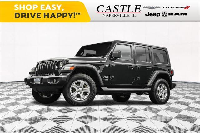 used 2021 Jeep Wrangler Unlimited car, priced at $22,977