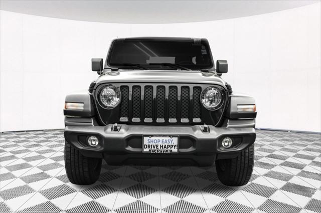 used 2021 Jeep Wrangler Unlimited car, priced at $22,977