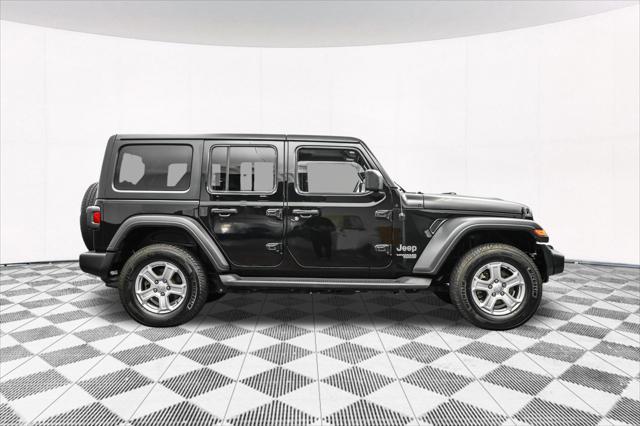 used 2021 Jeep Wrangler Unlimited car, priced at $22,977