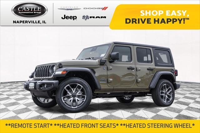 new 2025 Jeep Wrangler 4xe car, priced at $49,199