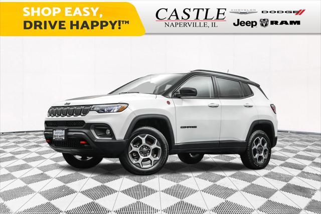 used 2022 Jeep Compass car, priced at $22,777