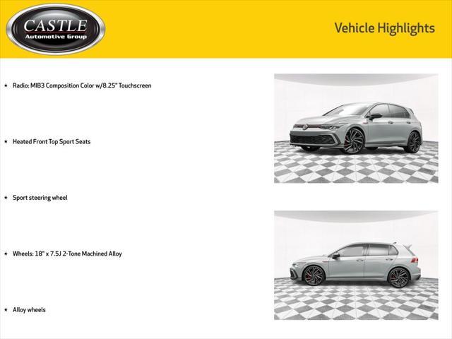 used 2022 Volkswagen Golf GTI car, priced at $26,977