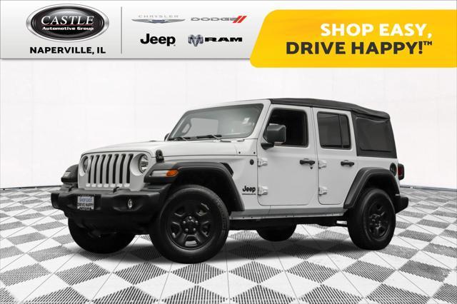 used 2023 Jeep Wrangler car, priced at $27,677