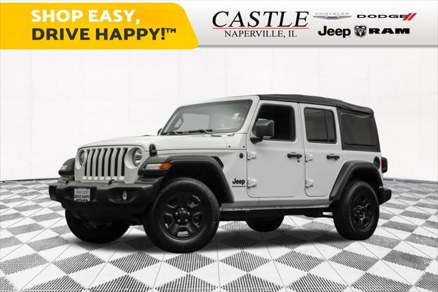 used 2023 Jeep Wrangler car, priced at $31,677