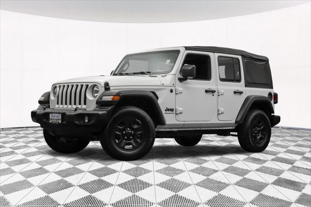 used 2023 Jeep Wrangler car, priced at $31,677