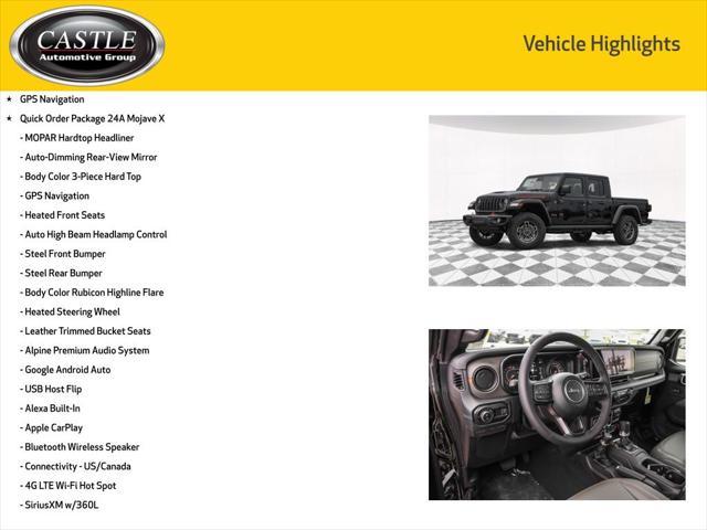 new 2025 Jeep Gladiator car, priced at $51,847
