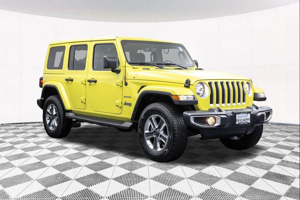 used 2022 Jeep Wrangler Unlimited car, priced at $34,677