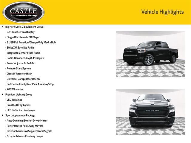 used 2019 Ram 1500 car, priced at $28,677