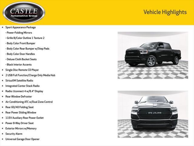 used 2019 Ram 1500 car, priced at $28,677