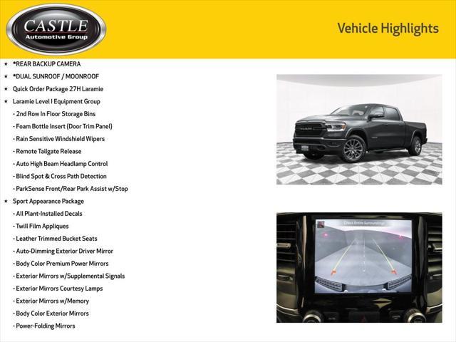 used 2022 Ram 1500 car, priced at $36,977