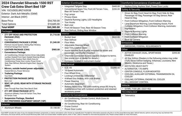 used 2024 Chevrolet Silverado 1500 car, priced at $51,977