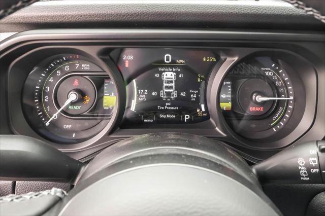 new 2025 Jeep Wrangler 4xe car, priced at $49,199