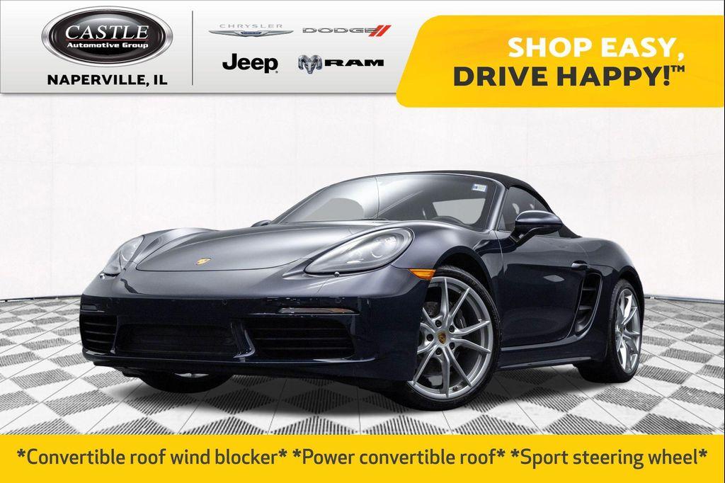 used 2019 Porsche 718 Boxster car, priced at $52,377