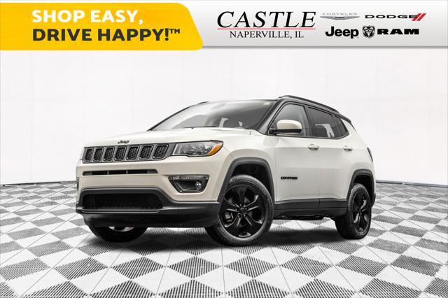 used 2021 Jeep Compass car, priced at $22,177