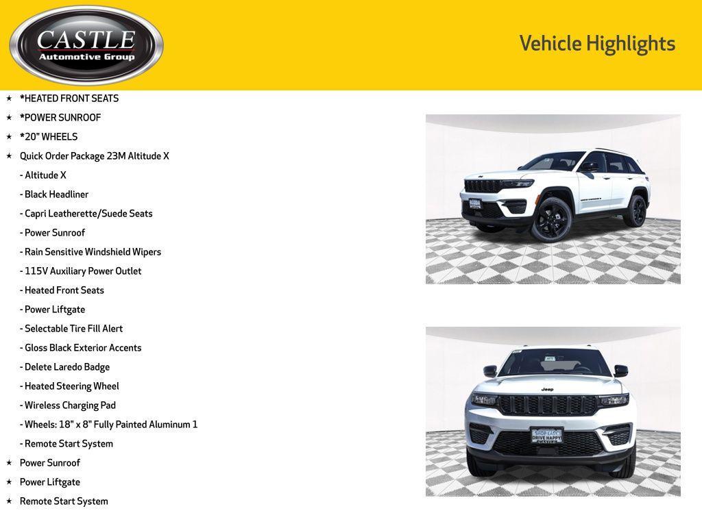 new 2025 Jeep Grand Cherokee car, priced at $39,966