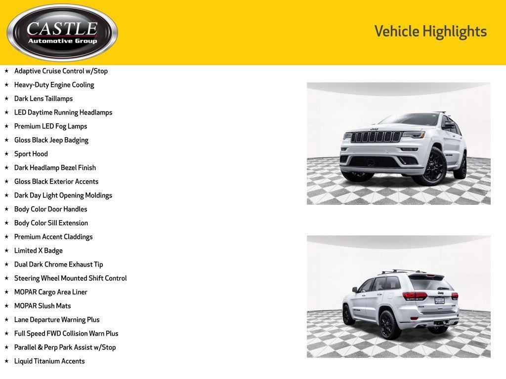 used 2021 Jeep Grand Cherokee car, priced at $27,677