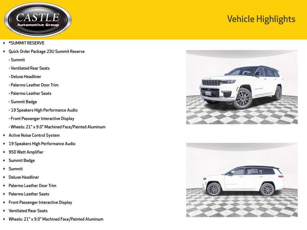 new 2025 Jeep Grand Cherokee L car, priced at $57,020