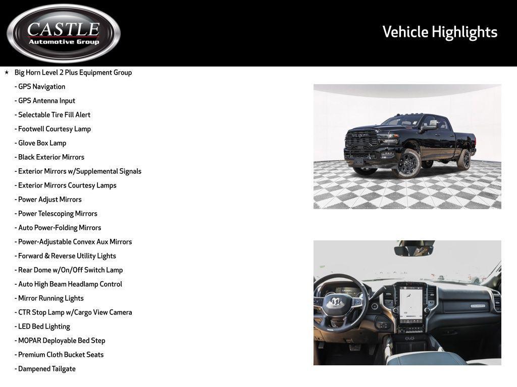 new 2026 Ram 2500 car, priced at $61,404