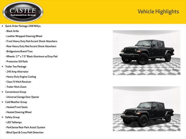 used 2021 Jeep Gladiator car, priced at $31,177