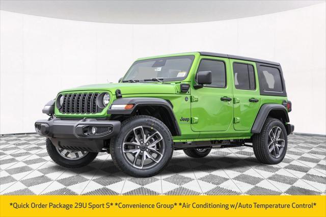 new 2025 Jeep Wrangler 4xe car, priced at $49,199
