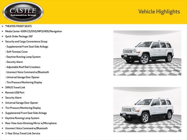used 2011 Jeep Patriot car, priced at $7,577