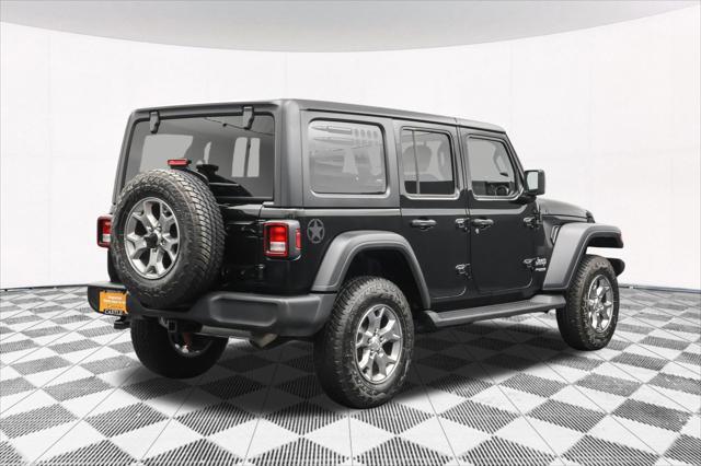 used 2020 Jeep Wrangler Unlimited car, priced at $31,677