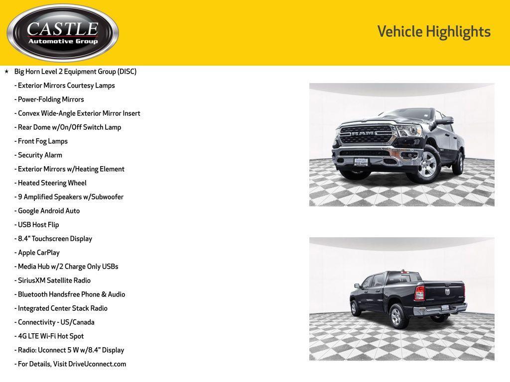 used 2023 Ram 1500 car, priced at $34,977