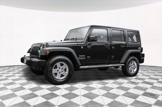 used 2014 Jeep Wrangler Unlimited car, priced at $16,777