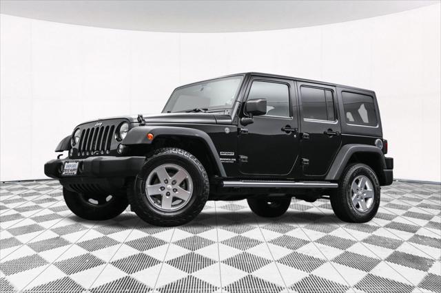 used 2014 Jeep Wrangler Unlimited car, priced at $16,777