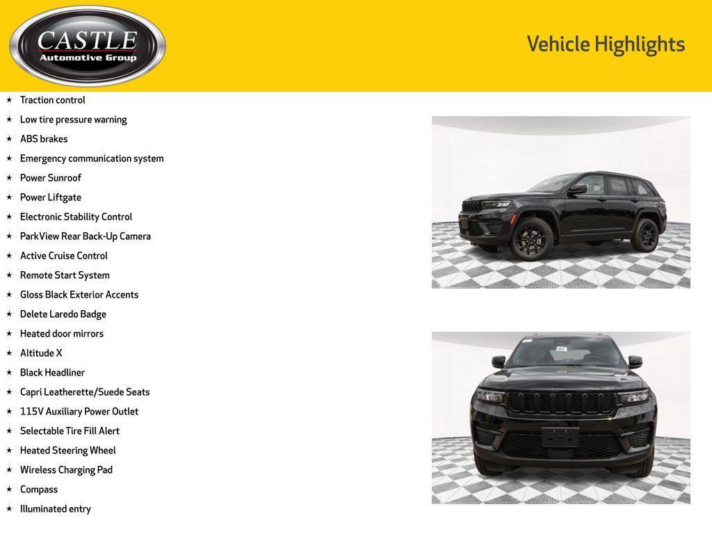 new 2025 Jeep Grand Cherokee car, priced at $38,730