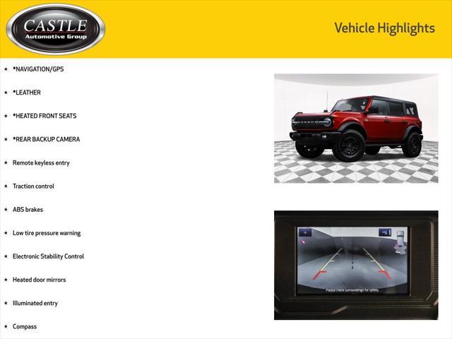 used 2023 Ford Bronco car, priced at $50,577