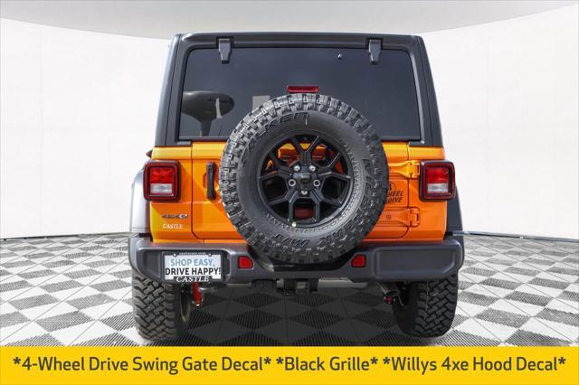 new 2025 Jeep Wrangler 4xe car, priced at $54,141