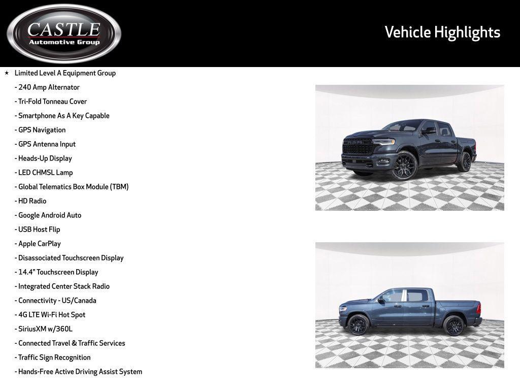 new 2026 Ram 1500 car, priced at $75,323