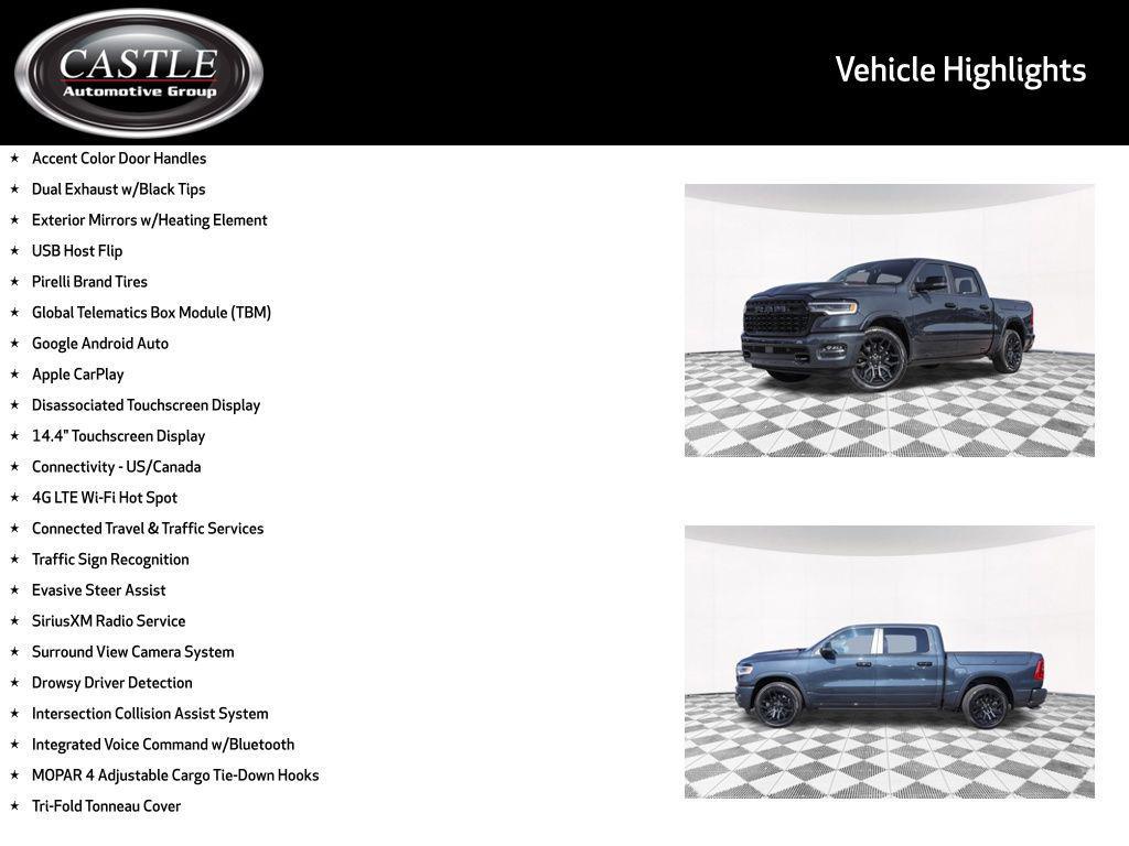new 2026 Ram 1500 car, priced at $75,323