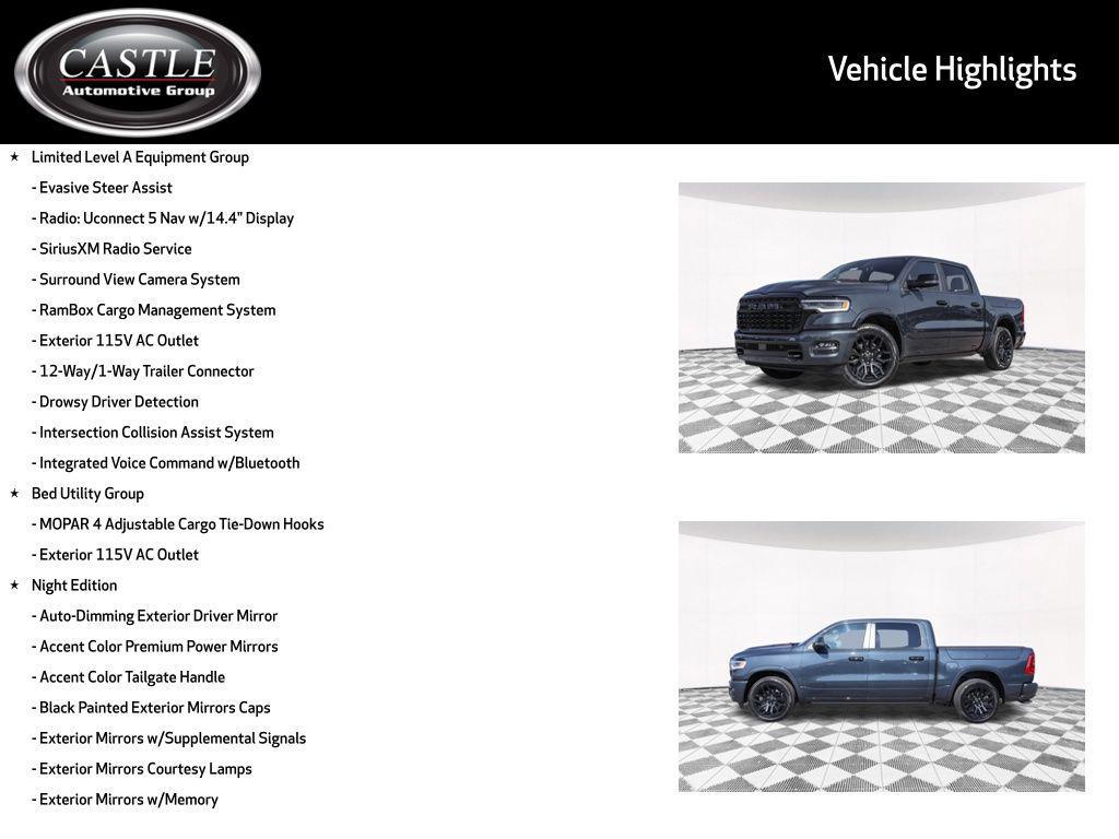 new 2026 Ram 1500 car, priced at $75,323
