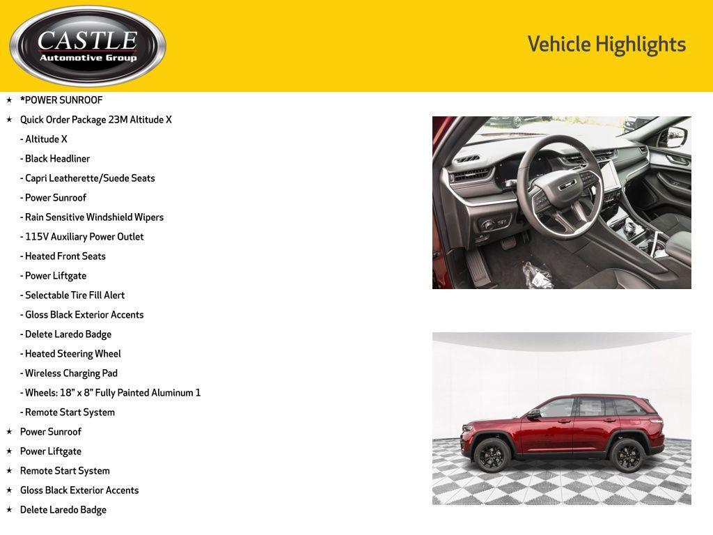 new 2025 Jeep Grand Cherokee car, priced at $37,022