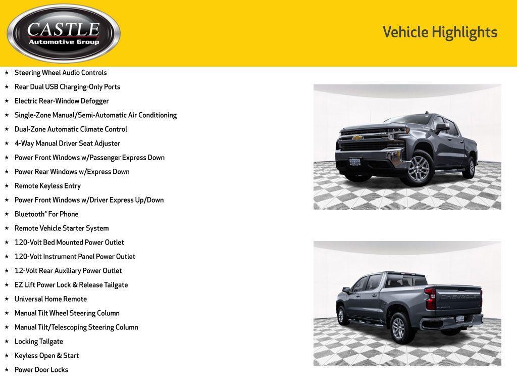 used 2019 Chevrolet Silverado 1500 car, priced at $32,977