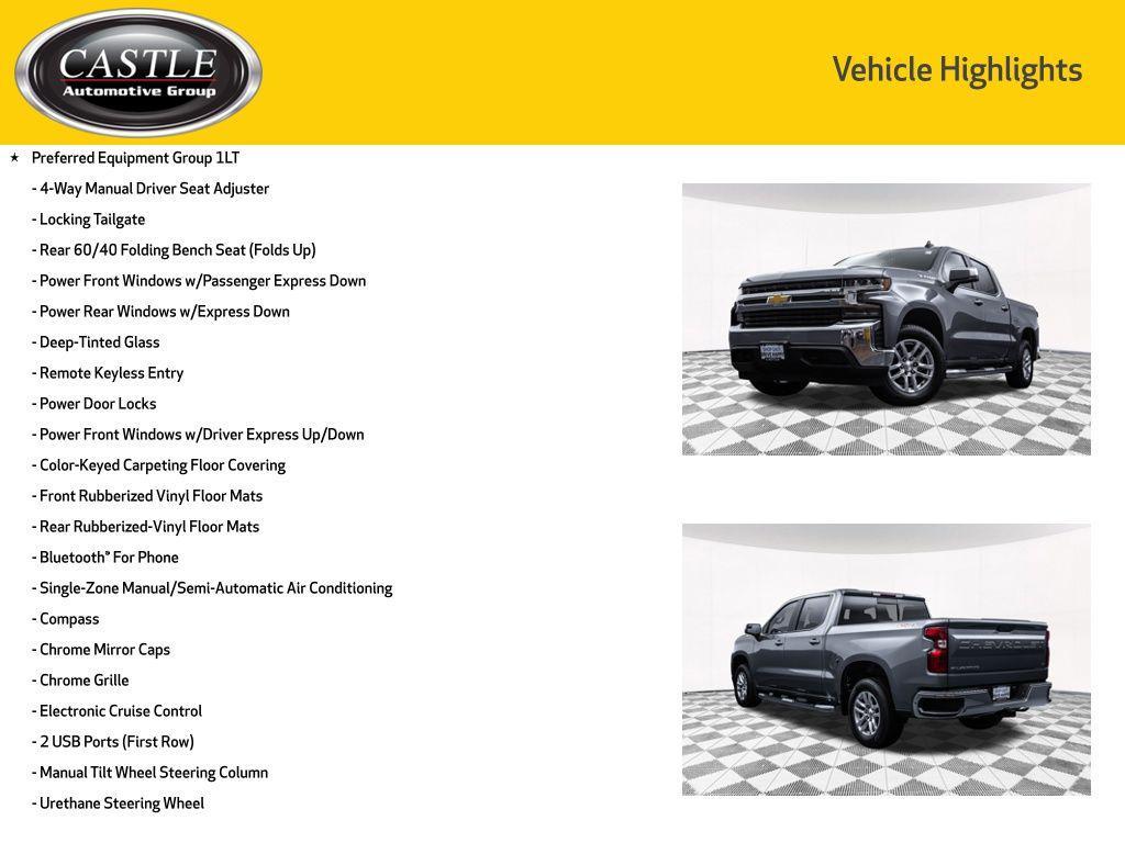 used 2019 Chevrolet Silverado 1500 car, priced at $32,977