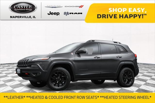 used 2018 Jeep Cherokee car, priced at $20,477