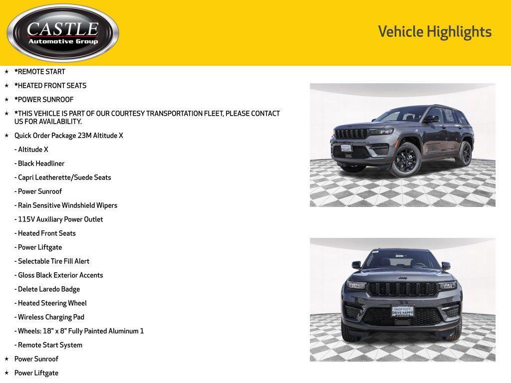 new 2025 Jeep Grand Cherokee car, priced at $37,730