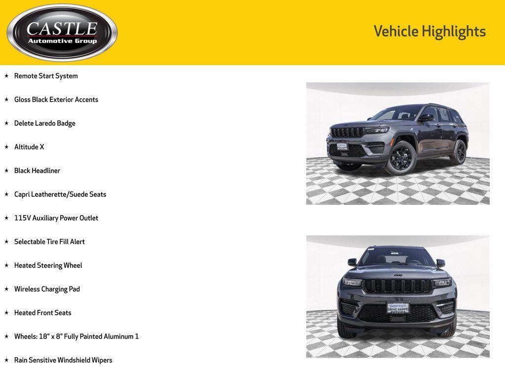 new 2025 Jeep Grand Cherokee car, priced at $37,730